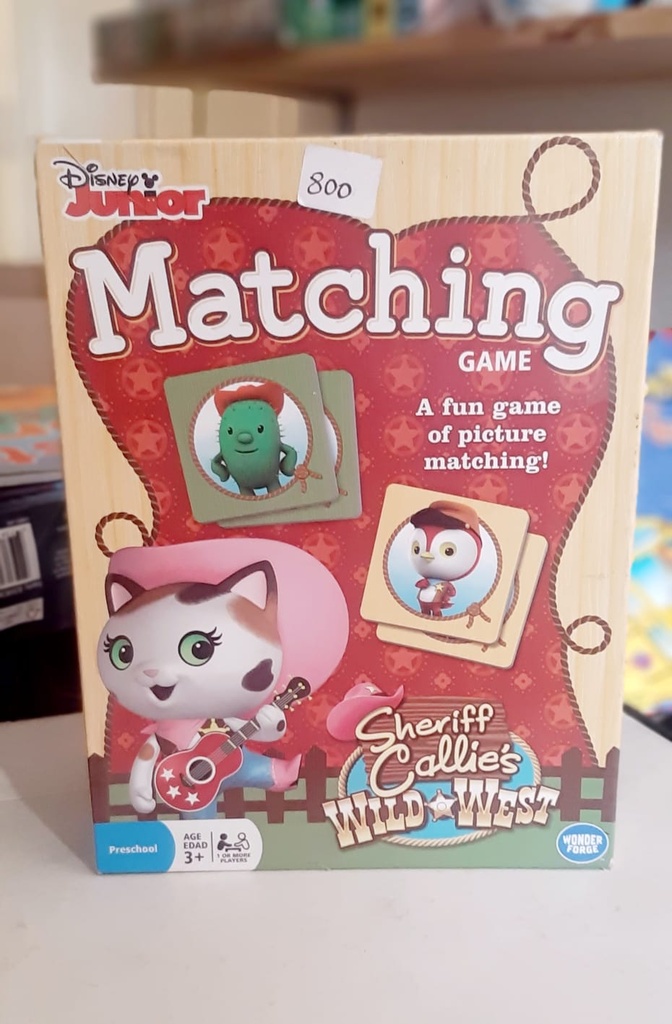 Sheriff Callie's Wild West Matching Game