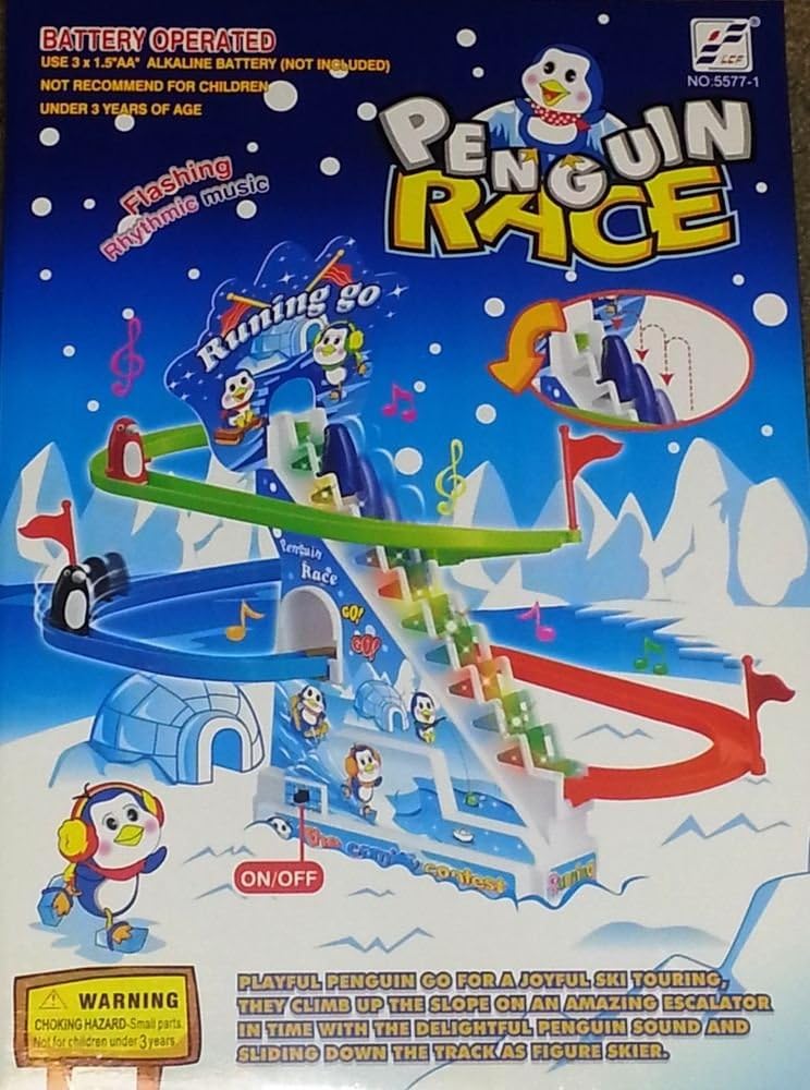 Running Go Penguin Race Set