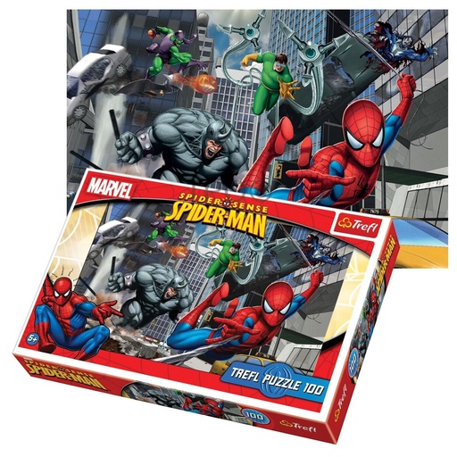 Trefl: Marvel Spider-Sense Spider-Man 100pcs Puzzle