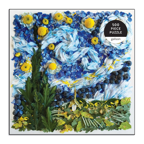 Starry Night Petals 500-piece puzzle