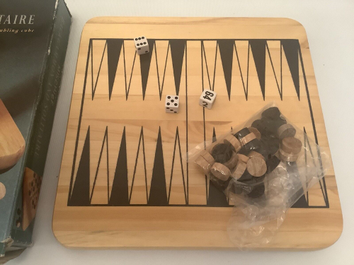 Mischief Backgammon and Solitaire