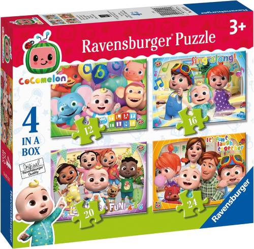 Ravensburger Puzzle: Cocomelon 4-in-1