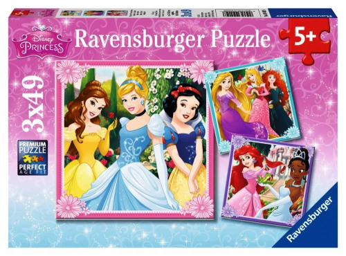 Ravensburger Disney Princess Puzzle  3 x 49PC