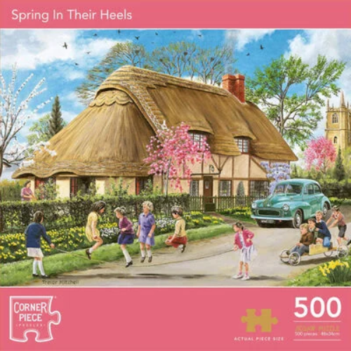 Spring in their Heels 500Pc Jigsaw Puzzle