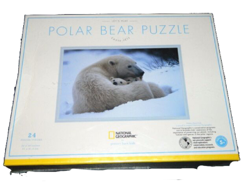 National Geographic Polar Bear 24Pc Puzzle