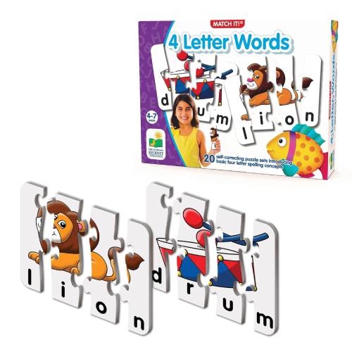 Match It! 4 Letter Word Puzzle