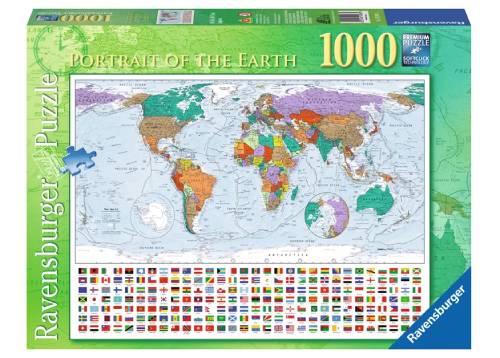 Portrait of the Earth 1000pc Puzzle