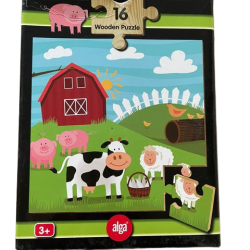 Alga 16 Piece Wooden Puzzle 