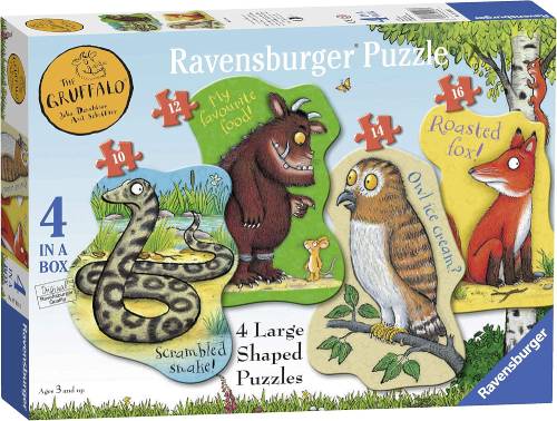 Ravensburger 4-in-1 Gruffalo Large Puzzle
