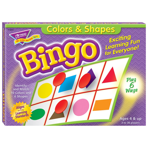 Colors & Shapes Bingo